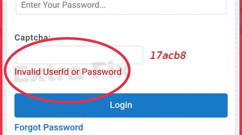 Help with UserId or Passcode .